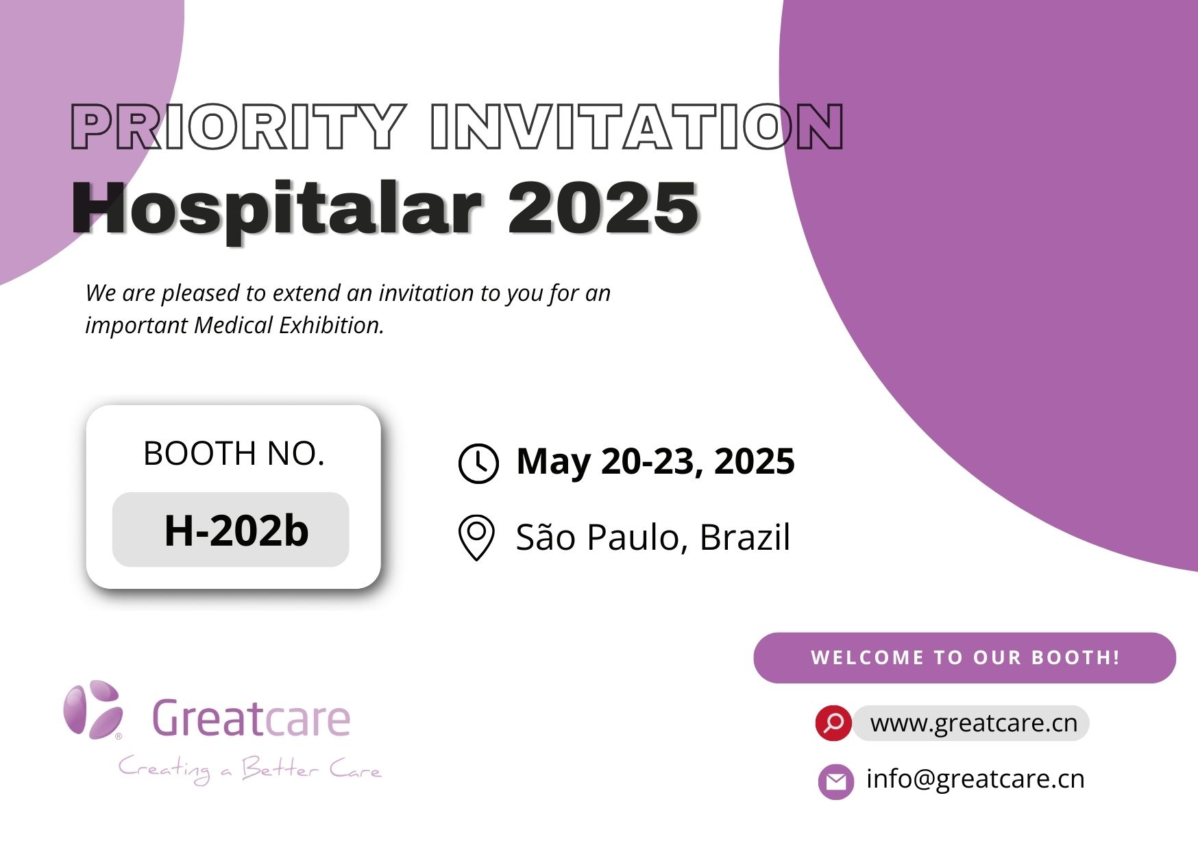 Anuncio de exhibición - Hospitalar 2025