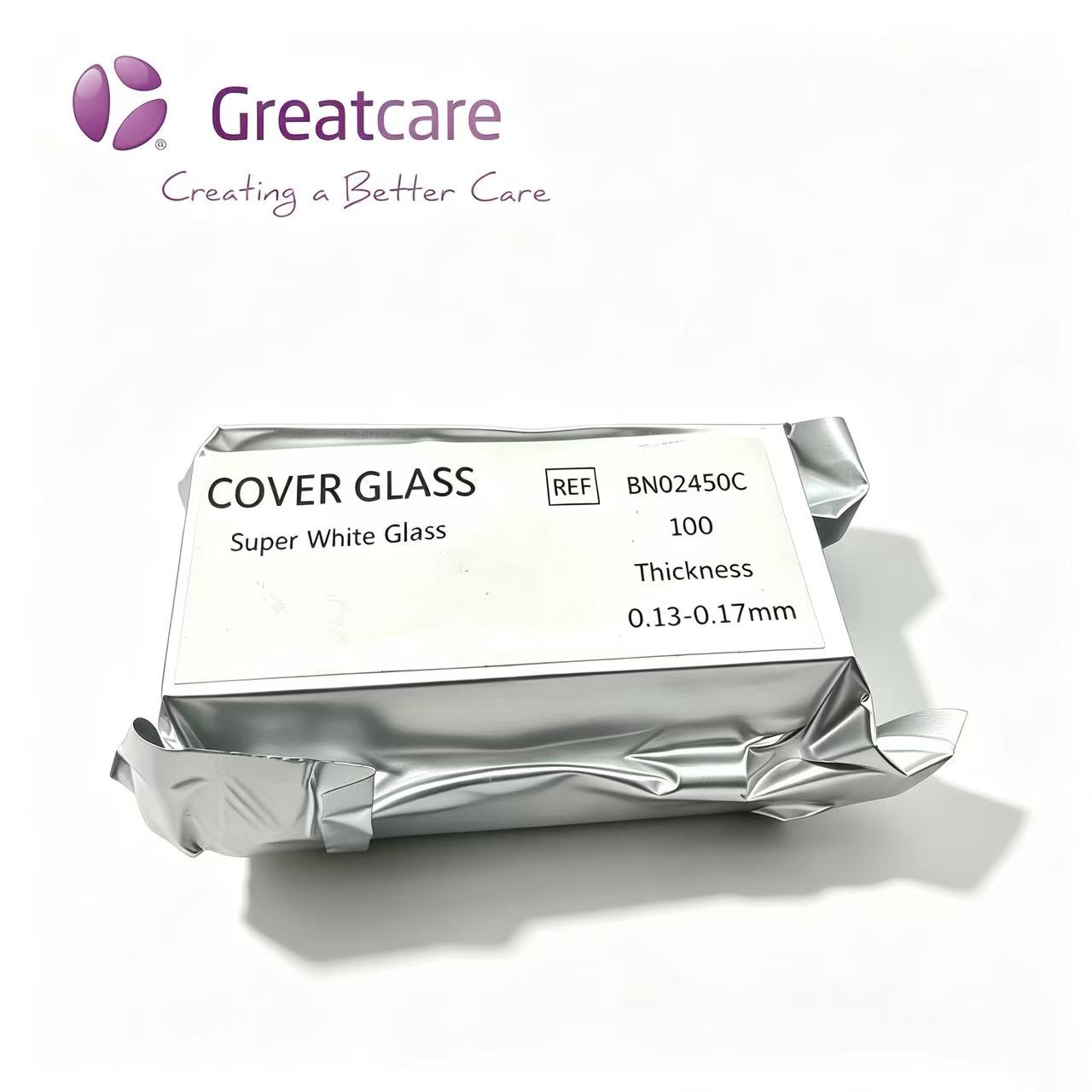Cubrecristales Super White Glass 24x50mm